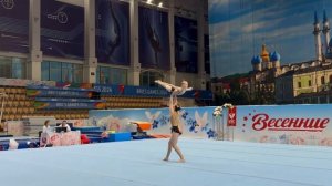 ЖП 2 спортивный,  Ноак Оливия, Косых Елизавета, Темповое упражнение