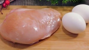 Куриная грудка и яйца на скорую руку и быстро и вкусно 🍗🍗🍗