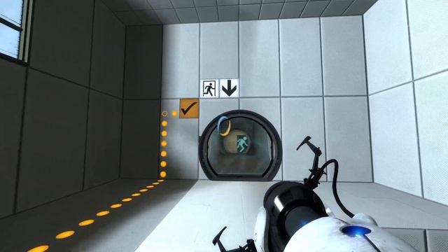 Создал тестовые камеры из портала Portal 1 в Portal 2 смотреть онлайн