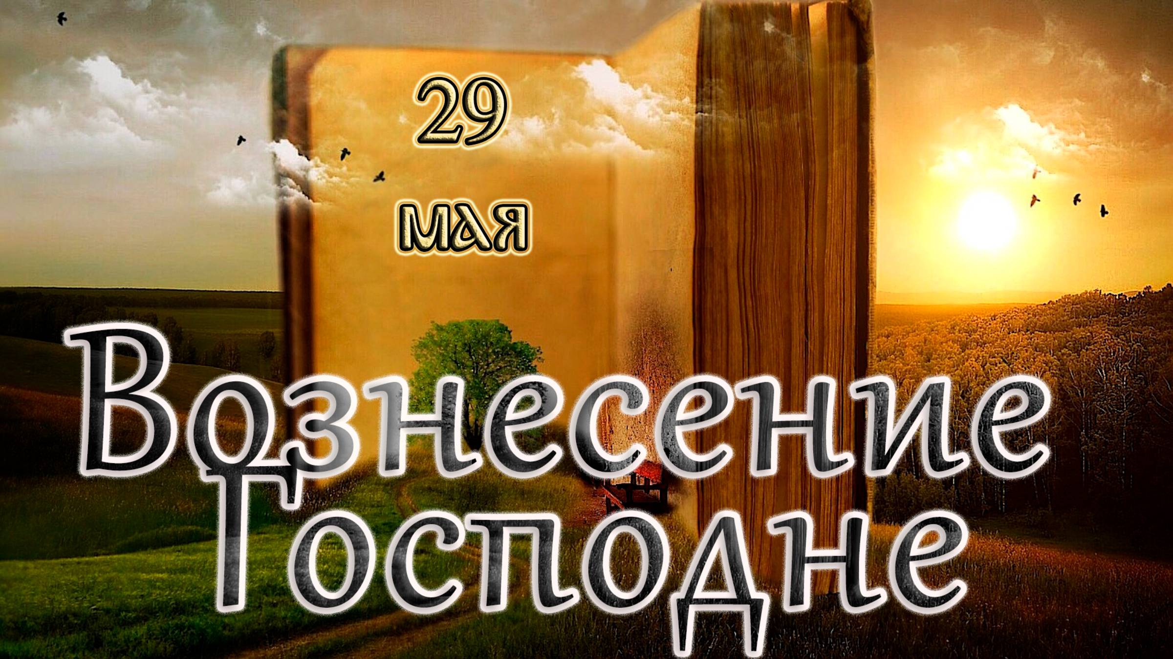 Апостол, Евангелие и Святые дня. Вознесение Господне. (29.05.25)
