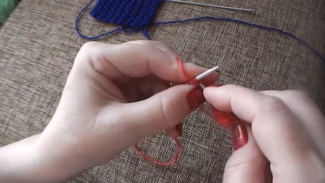 Французская резинка спицами French rubber knitting needles смотреть онлайн