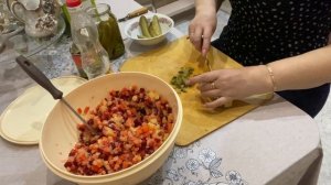 🏠НАГОТОВИЛА домашней вкуснятины 🥒 ВИНЕГРЕТ по- быстрому, БЛИНЫ по новому рецепту 🥞 ЕДЕМ в гости ✔