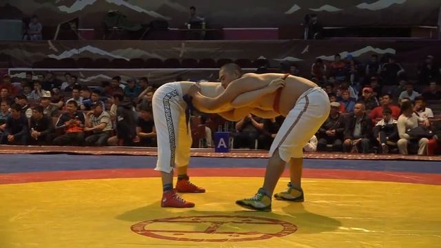 Спорт. Кыргыз Курош. Чемпионат Кыргызстана-2019. День 1 (М