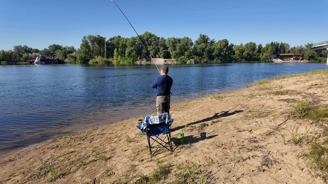 На разведку. Река Ахтуба, рыбалка на фидер.