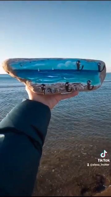 Ключница в стиле driftwood "Паруса". Вешалка в стиле дрифтв? смотреть онлайн