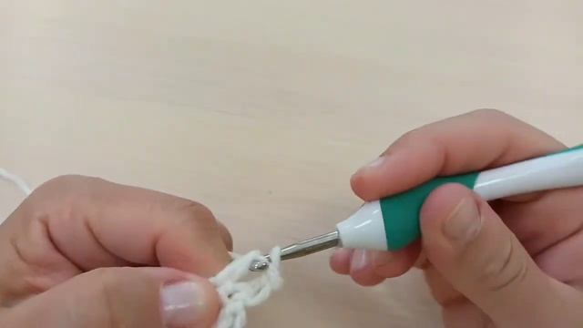 Вязание ложного столбика с накидом