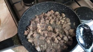 ГУЛЯШ КАК В СТОЛОВОЙ -нежное ,сочное мясо !