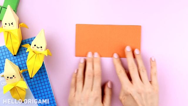 Оригами Сквиши Банан из бумаги | Как сделать сквиш без смотреть онлайн