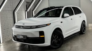 Бронирование матовой полиуретановой пленкой кузова автомобиля LiXiang L7 и выполнили антихром