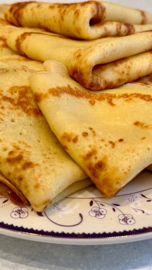 Нежные тонкие блинчики ! Они получаются у ВСЕХ!