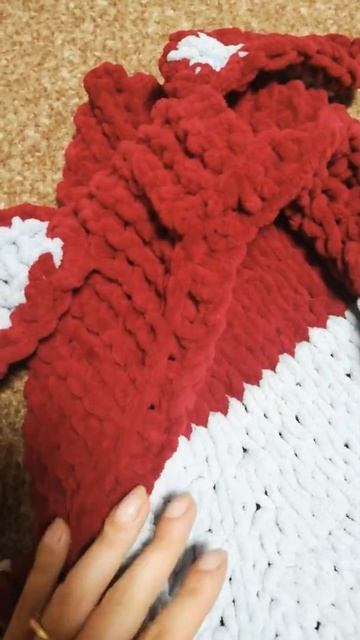 Детский кардиган из ализе пуффи файн вязание пальцами смотреть онлайн