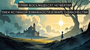 Глава Восемьдесят Четвёртая. Лики истинной взаимности в мире одиночества