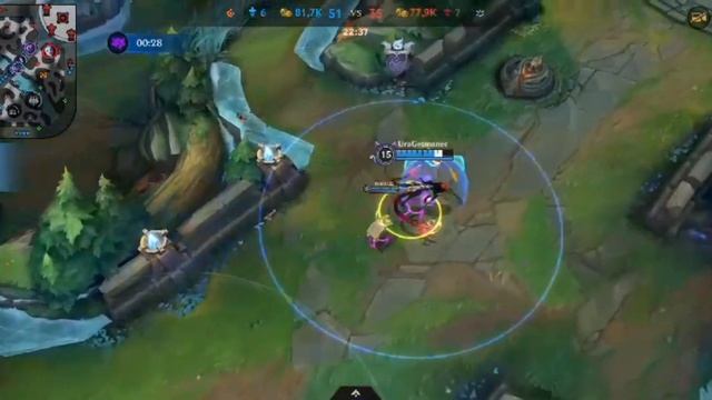 Как игратет Топ 1 Мира Эвелинн #wildrift #Эвелин #Топ1 #GamePlay # смотреть онлайн