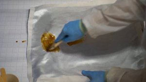Создание детали из стеклопластика по матрице с беспил