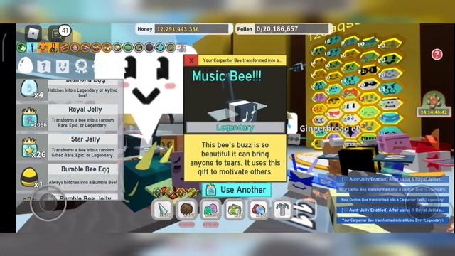 Выполнил последний квест от Bee bear! bee swarm смотреть онлайн