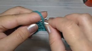 Узоры спицами. Структурный двухсторонний узор спицами. Легко и просто.