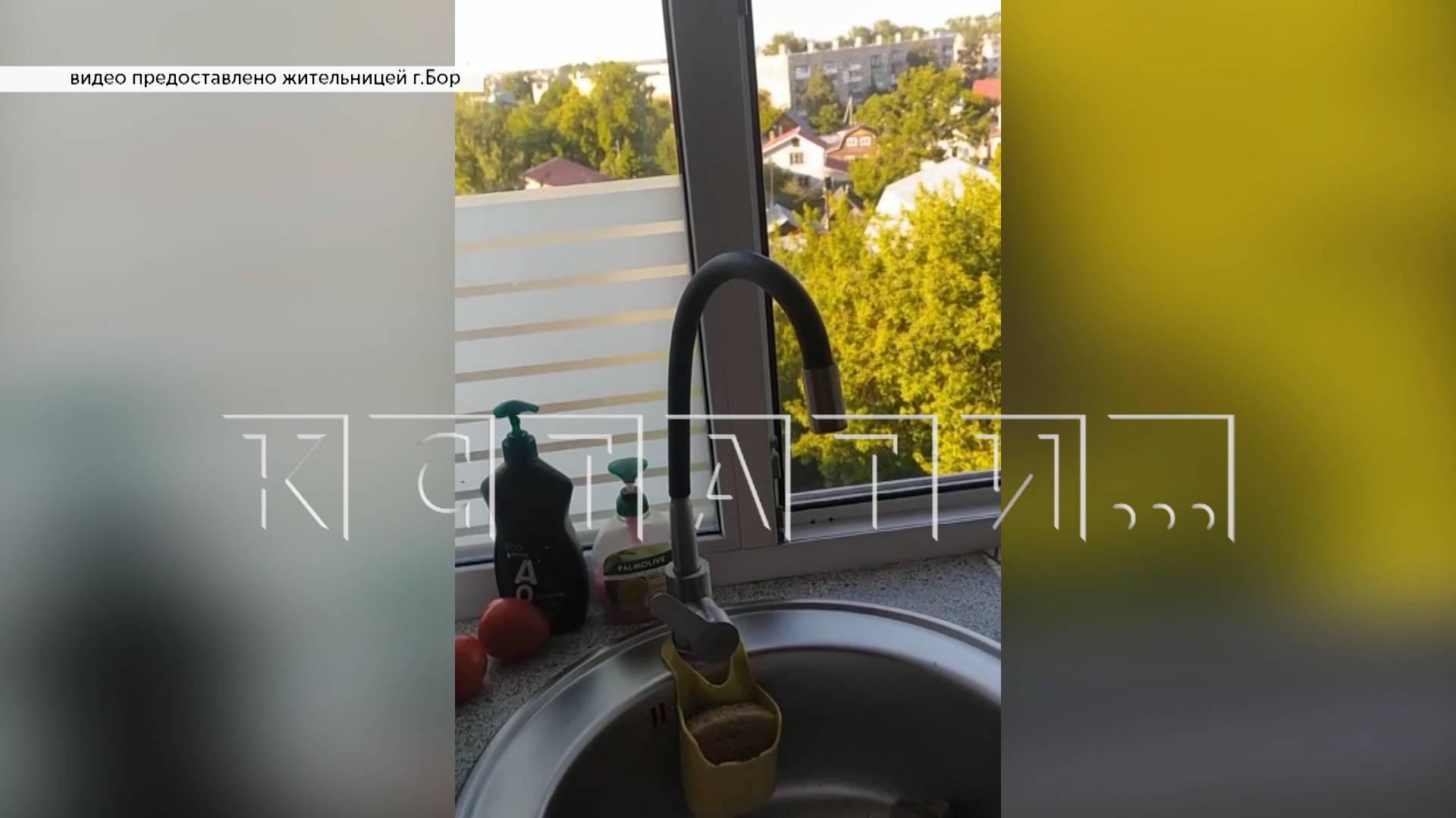 Водопроводные сети Бора не выдержали аномальной жары и город остался без водоснабжения