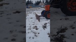 отвалы для трактора т-40. для чистки снега.