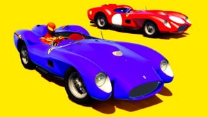 Мультик Человек Паук на Спортивной Машинки Мультики про Машинки для детей