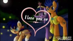 Твайлайт Спаркл и Флеш Сентри . ОСТОРОЖНО ЛЮБОВЬ НАВЕКИ ! 💖💗💗💕❤