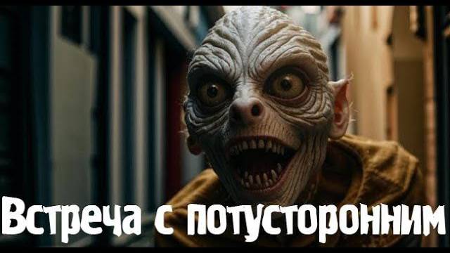 Встреча с потусторонним. Страшные. Мистические. Творческие истории. Хоррор