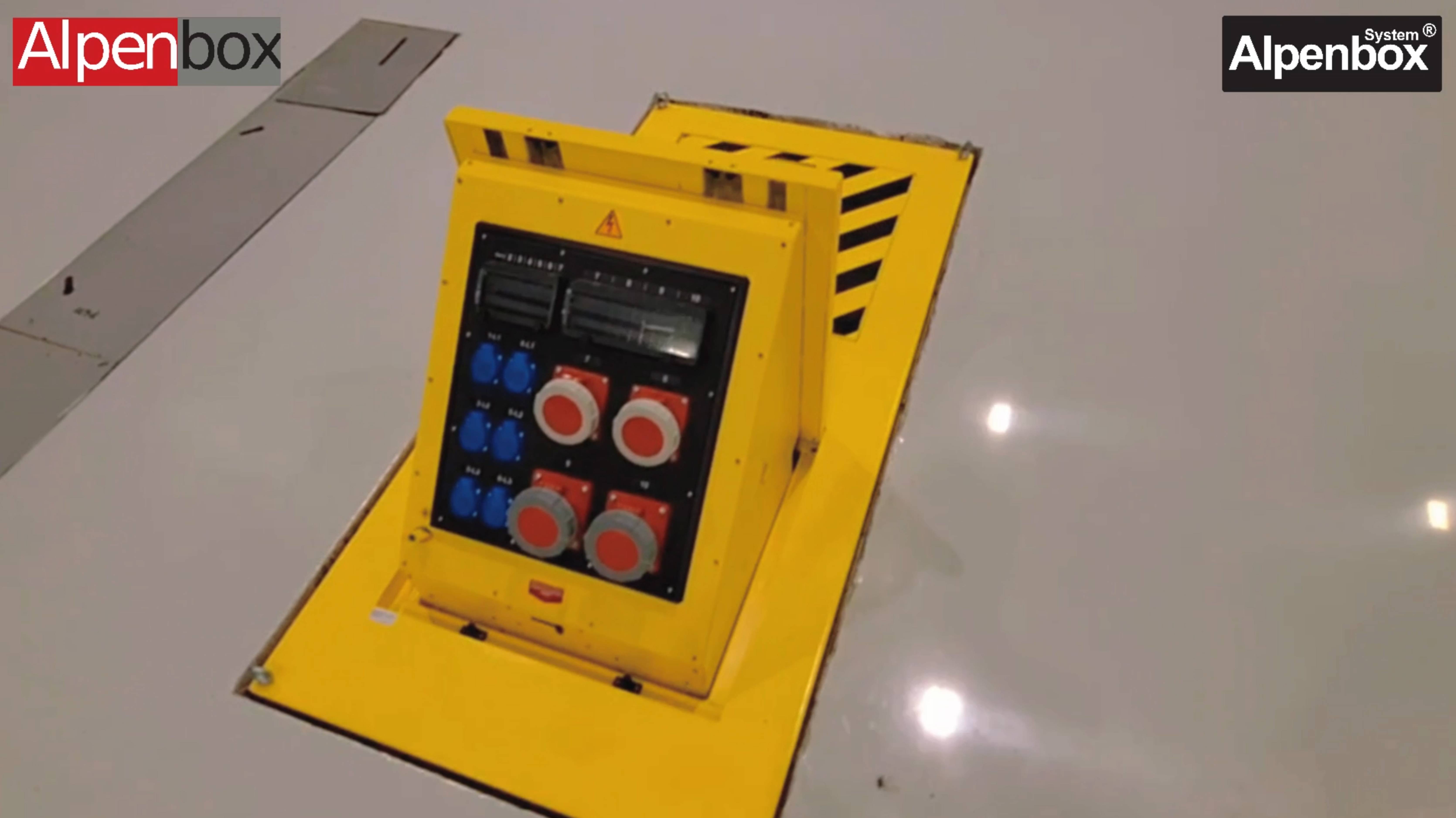 Pit-система Alpenbox System — терминал скрытой установки для промышленного использования