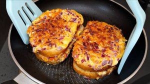 Теперь я делаю бутерброды только так! Мой любимый рецепт! Идеально подходит для завтрака