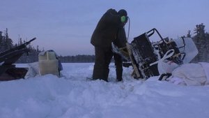 Охота на лося. Завалили не того, еле вывезли.