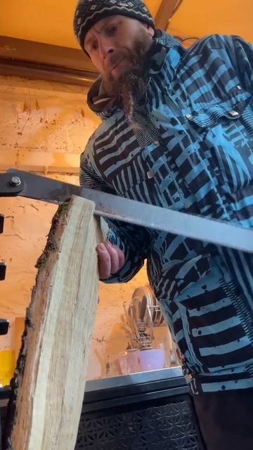 Лучшая вещь для рубки дров. Ручной дровокол!!! #дровоко? смотреть онлайн