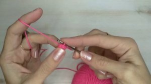 Урок 3. Как вязать соединительный столбик.