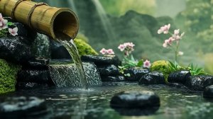 Тихое пианино, Журчащая вода, Звуки природы для медитации, снятия стресса во время сна 🧘🏻♀✧˖°