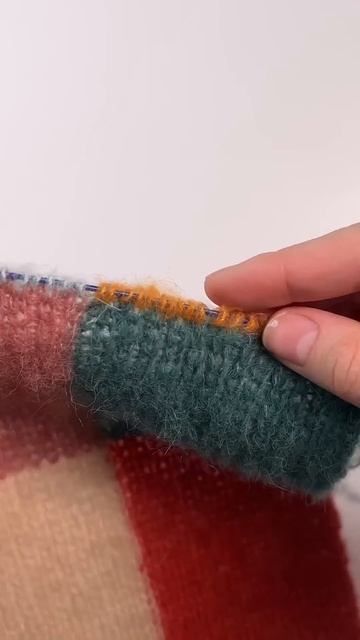 Вязальный лайфхак при смене цветов🧶🧶🧶