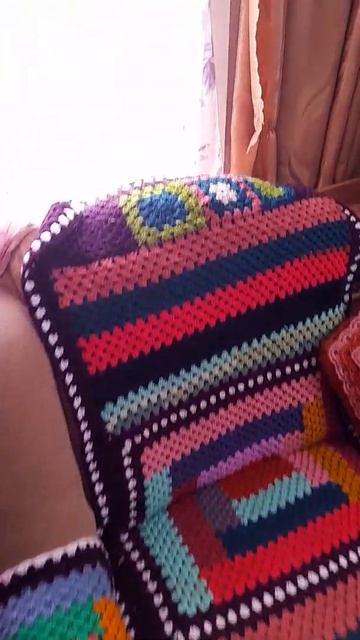 Shorts.Вязание ,Плед" Вдохновение" Обзор готовой работы смотреть онлайн