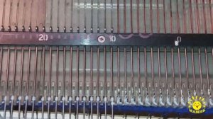 2. Шапки частичным вязанием на Неве-5 и любой вязальной машине. Вариант 2