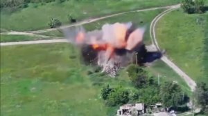 🔴Красивое. Уничтожение мазанки с хохлодронщиками🔴