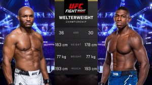 Камару Усман против Хоакина Бакли Полный бой - UFC 5 Fight Night