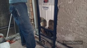 Монтаж инсталляций биде унитаз