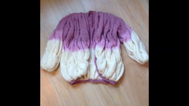 Детский Кардиган Лало Спицами 2019 / Child Cardigan Lalo Spacers / Kinder Cardigan