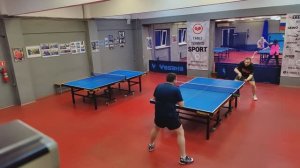 Балашов С. (670) - Бадаев А. (717) 27.05 ЧЕРРИ-турнир по настольному теннису