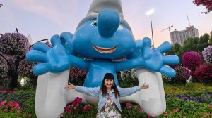 День третий в Дубае. Парк цветов в Дубае (Miracle Garden) Февраль 2025