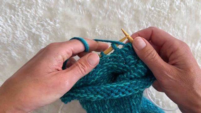 Носочки за два дня Поворот пятки и манжета  Heel turn and the cuff