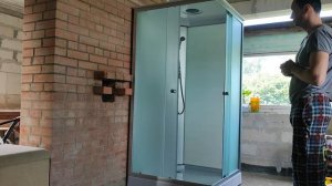 Распаковка — Душевая кабина Saniteco SN-210W