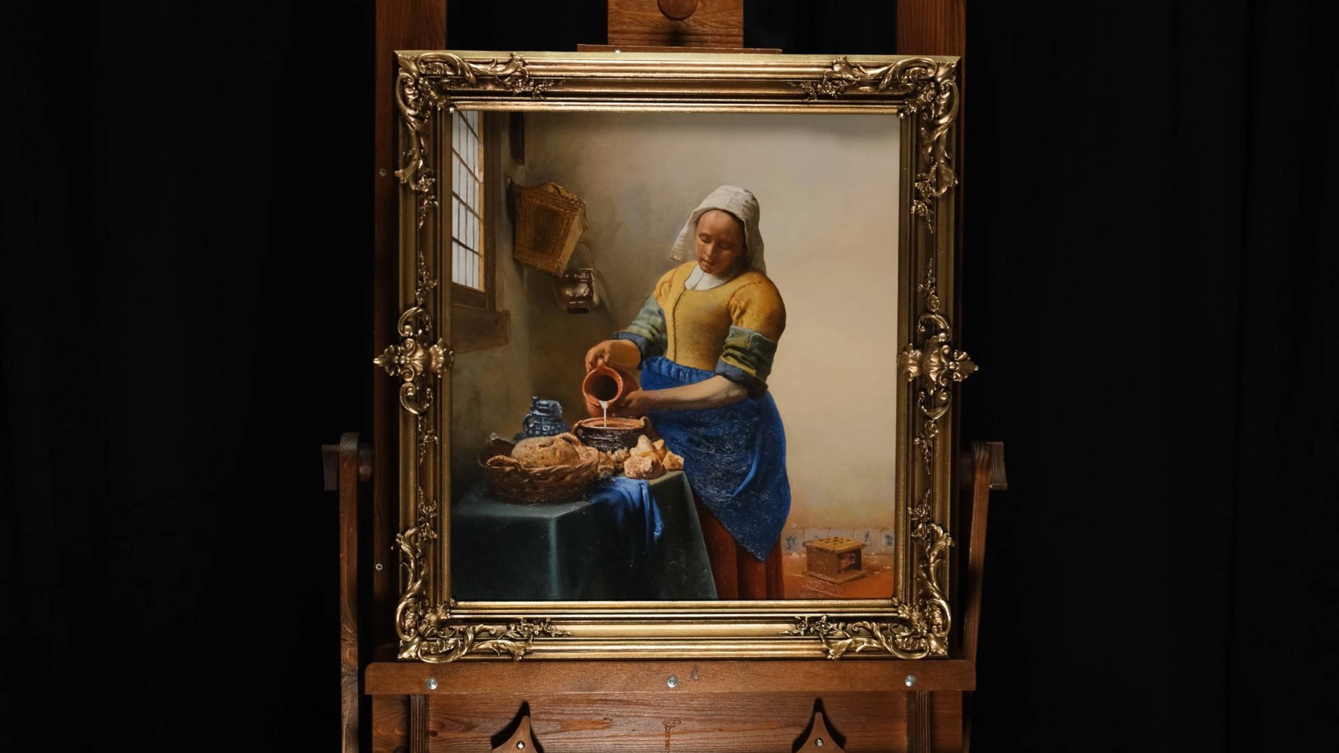 Ян Вермеер "Молочница" смотреть онлайн