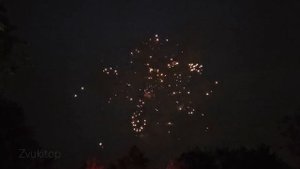 Звук фейерверка, салюта для монтажа видео