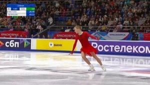 Вероника Яметова. Женщины. Короткая программа. Финал Г