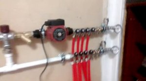 Буферная емкость. Гидрострелка из газовых баллонов. В работе.