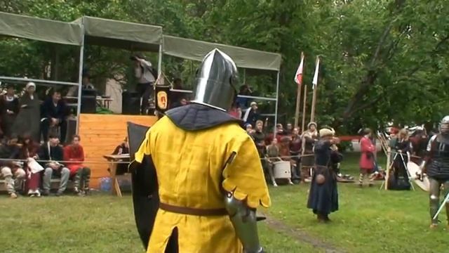 Новгород 2009 "Ганзейские дни" турнир щит меч 1 часть смотреть онлайн