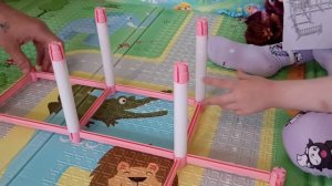 Tik-tak Zhenya (Тик так Женя) Евгения и папа собирают кукольный домик