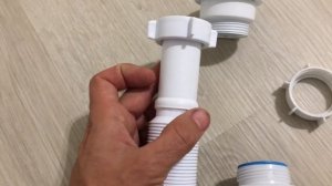 Донный клапан, бутылочный сифон, 40/32мм кастом