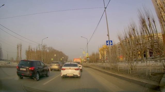 Автопрогулка по Тюмени: Киевская → Логунова → Музшкола → Боровский | 05.03.2025